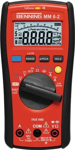 BENNING Multimeter MM 6-2 0,1-1000 V AC/DC - 44087 Sichere Zahlung