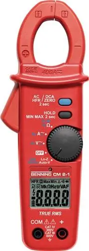 Sale BENNING Stromzangenmultimeter CM 2-1 0,01 A-400 A CAT IV 600 V,CAT III 100 V - 44689