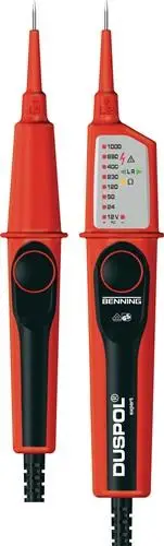 BENNING Spannungs-/Durchgangsprüfer DUSPOL® expert 12-1000 V AC/DC - 50262 Jetzt Bestellen