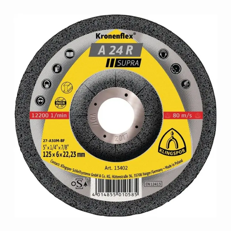 Angebot KLINGSPOR Schruppscheibe A 24 R Supra D 230 x S 6 mm - 13433