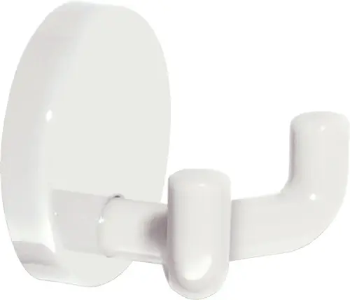 HEWI Doppelhaken 477.90.025 Polyamid 90 tiefschwarz 50 mm 43,5 mm - 477.90.025 90 Günstig