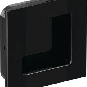 Top-Angebot HEWI Schiebetürmuschel 544.60 PA90 tiefschwarz glänzend quad.f.HLT L.60mm B.60mm - 544.60 90