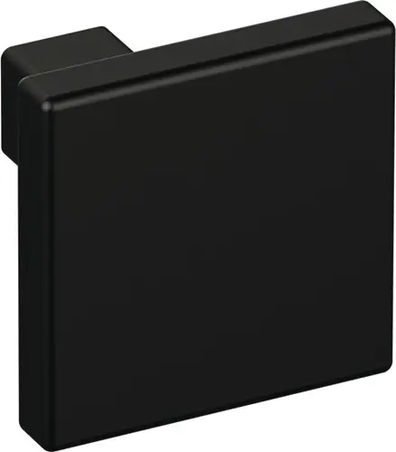 HEWI Möbelknopf 547.32B2 Ku.90 tiefschwarz ma - 547.32B2 90 Direktkauf