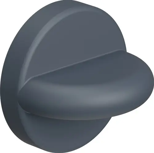 HEWI Schlüsselrosette 306.23PBNRKN 99 Ku.99 Schildst.10,5mm Hebel/Stift rd - 306.23PBNRKN 99 Super-Preis