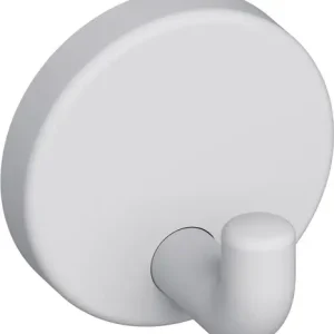 HEWI Einzelhaken 801.90B010 rechtwinklig gebogen 30 mm Polyamid ma 98 signalweiß - 801.90B010 98 Begrenztes Angebot
