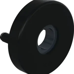 Saisonangebot HEWI Drückerrosette 305.21PBR D.21mm,Ed.matt,tiefschwz,KN+LN,TS38,1 - 305.21PBR 90