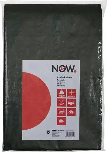 NOW Gewebeplane Multi Tarp Standard Breite 2000 x Länge 3000 mm - 100G2X3 Top-Angebot