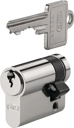 BKS Profilhalbzylinder 8900 45/10mm Anz.Schlüssel 3 versch.-schl - B 8900 0107 Mega-Angebot