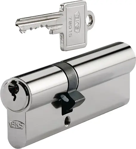 Neu Im Sortiment BKS Profildoppelzylinder PZ 8812 40/50mm NuG beids.Anz.Schlü.3 versch.-schl - B 8812 0039
