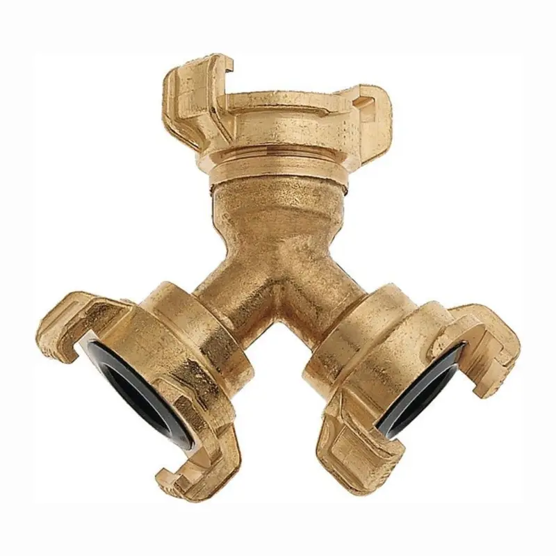 Versand Am Gleichen Tag GEKA Abzweigstück mit GEKA plus-Anschluss Messing Schlauchgröße 9,5-38 mm - 333341