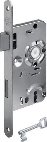 BKS ZT-Einsteckschl.0215 BB 20/ 55/72/8mm DIN L silber rd Kl 1 Ku - 2150087 Neu
