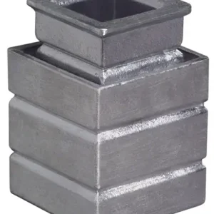 Nur Heute DENI Steinbuchse f.Vierkantstangen 13mm Gusseisen 2-tlg - 5842 0013 90