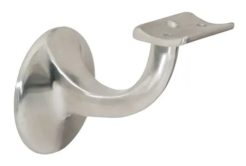 DENI Handlaufträger VA ma D.Wandplatte 55mm gewölbte Auflage - 5230 0000 83 Nur Für Kurze Zeit