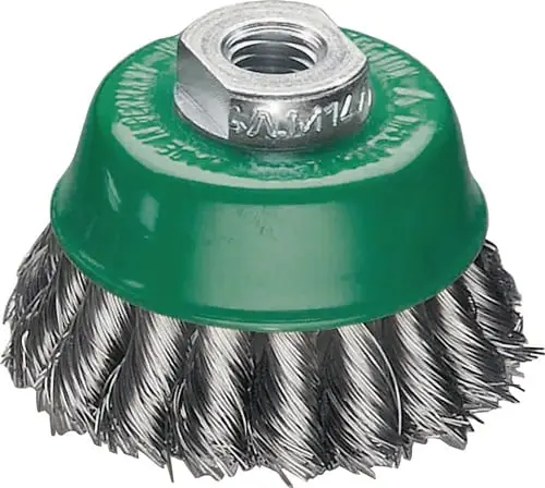 Echt Lessmann Zopftopfbürste Ø80 mm VA 9.000 min-¹ - 486217