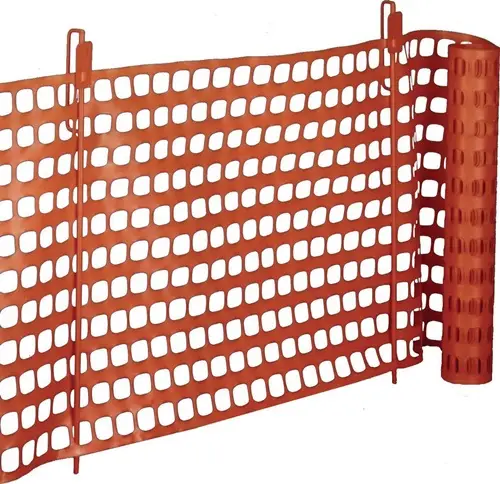 WEMAS Fangzaun Thermoplast L.50m H.1m verkehrsorange 6kg - 390.055001.00.00 Kracherpreis
