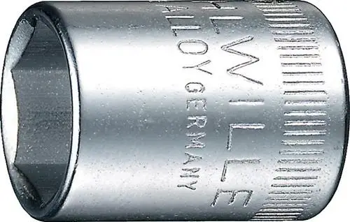Neu Im Sortiment Stahlwille Steckschlüsseleinsatz 40 1/4″ 6-kant Schlüsselweite 13 mm - 1010013