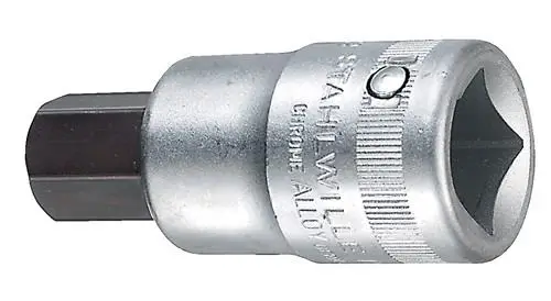 Stahlwille Steckschlüsseleinsatz 59 3/4″ Innen-6-kant Schlüsselweite 19 mm - 5050019 Highlight