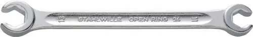Markenware Stahlwille Doppelringschlüssel 24 10 x 12 mm 160 mm - 41081012