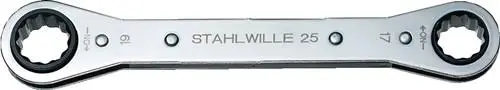 Stahlwille Ratschenringschlüssel 25 10 x 11 mm - 41131011 Rabatt