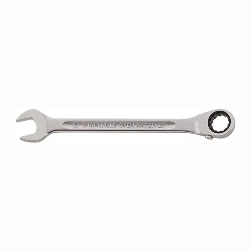 Stahlwille Maulringratschenschlüssel 17 SW 10 mm 158 mm - 41171010 Ausverkauf