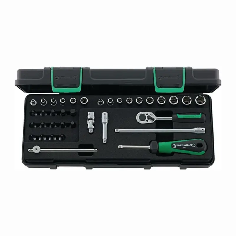 Stahlwille Steckschlüsselsatz 88TX 36tlg. 1/4″ SW 5-13 mm Anzahl Zähne 22 6-kant - 98819801 Rabatt