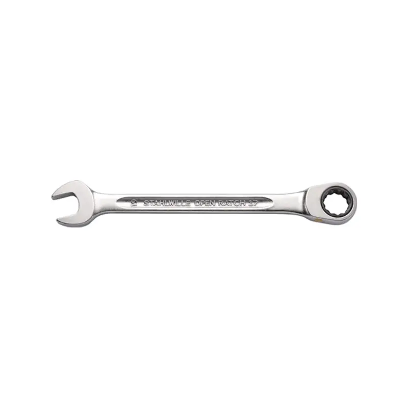 Wochenendangebot STAHLWILLE Maulringratschenschlüssel 17F SW 10mm L.158mm - 40171010