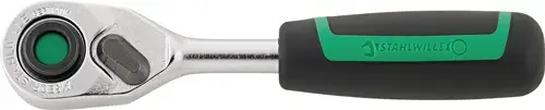 Jetzt Kaufen Stahlwille Bit-/Hebelumschaltknarre 419 B QR 1/4" mit Ausdrückfunktion L 117 mm 80 Zähne - 11131010