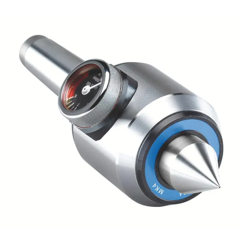 Preisknaller Röhm Mitlaufende Zentrierspitzen 60°, MK 4, Größe 504, Druckanzeige und Längenausgleich - 060874