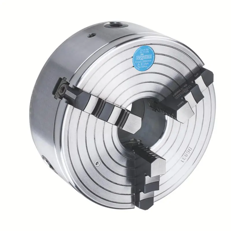Begrenztes Angebot Röhm ES 250, 3-Backen, DIN 6351, Form A, Stahlkörper - 111370