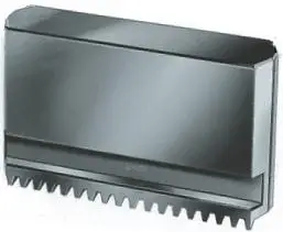 Begrenztes Angebot Röhm Blockbacke BL, Größe 400/500, 3-Backensatz, ungestuft, ungehärtet, 16MnCr5 - 249681
