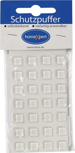Solange Der Vorrat Reicht Schutzpuffer Clear 10mm Ku.transp.Quadrat selbstkl. - 563100