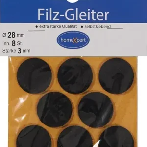 Highlight Filzgleiter 28mm Filz braun selbstkl. - 522803