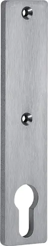 Must-Have AMF Zylinderkurzschild 427Z VA ma o.Drückerloch PZ 72mm - 10678