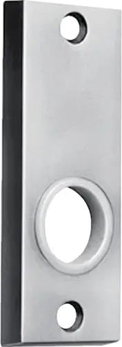 AMF Drücker-Rosette 498 LM. F1/naturf. ktg. Bohrung f. DR - 15859 Neuheit