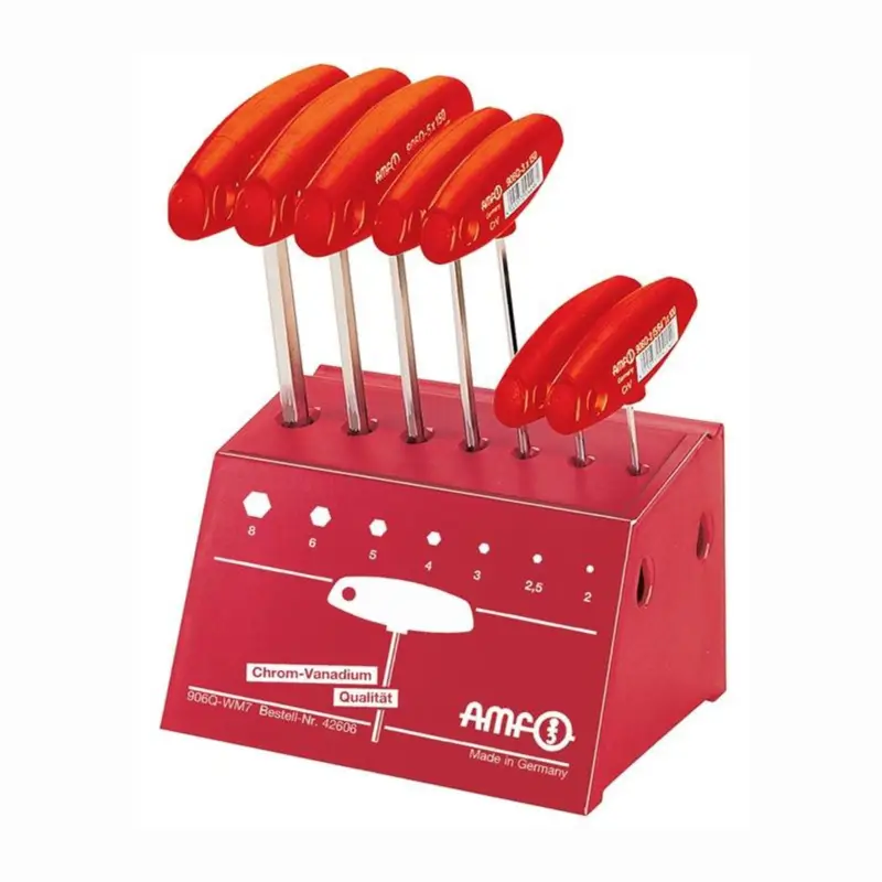 AMF Stiftschlüsselsatz 906Q WM7 7tlg. SW 2 - 8 mm - 42606 Bestpreis