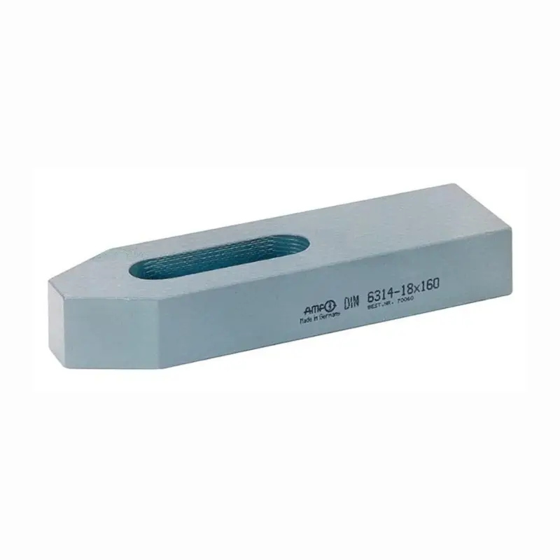 Mega-Angebot AMF Spanneisen DIN 6314 100 mm für T-Nut 12 + 14 + 16 mm - 70037
