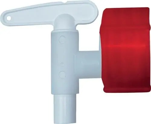 Markenprodukt GRAF Auslaufhahn Kunststoff weiß - 730014