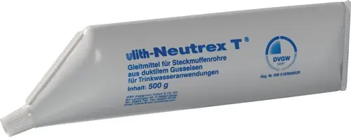 ulith Gleitmittel NEUTREX T gräulich Einsatzgebiet f.Gussrohre 500ml Tube - 251119 Bestseller