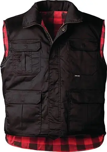CRAFTLAND Truckerweste Handeloh Größe L 54/56 schwarz - 1866-2 Preis Gesenkt