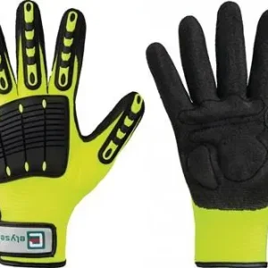 ELYSEE 1 Paar Handschuhe Resistant leuchtend gelb / schwarz Gr. 11 - 0881-11H Top-Angebot