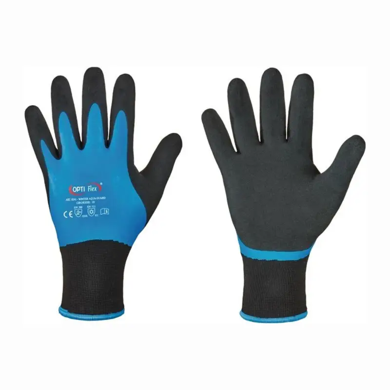 Expressversand OPTIFLEX Handschuhe Winter Aqua Guard schwarz / blau Gr. 9 - 0241-09H