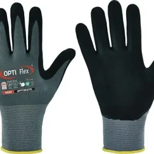 Top-Angebot OPTIFLEX Handschuh OPTIMATE grau / schwarz EN 420 / EN 388 PSA II Gr. 6 - 0680-06H
