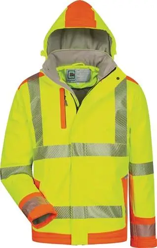 ELYSEE Warnschutzsoftshelljacke Rickmer Größe XL - 23446-3 Sonderaktion