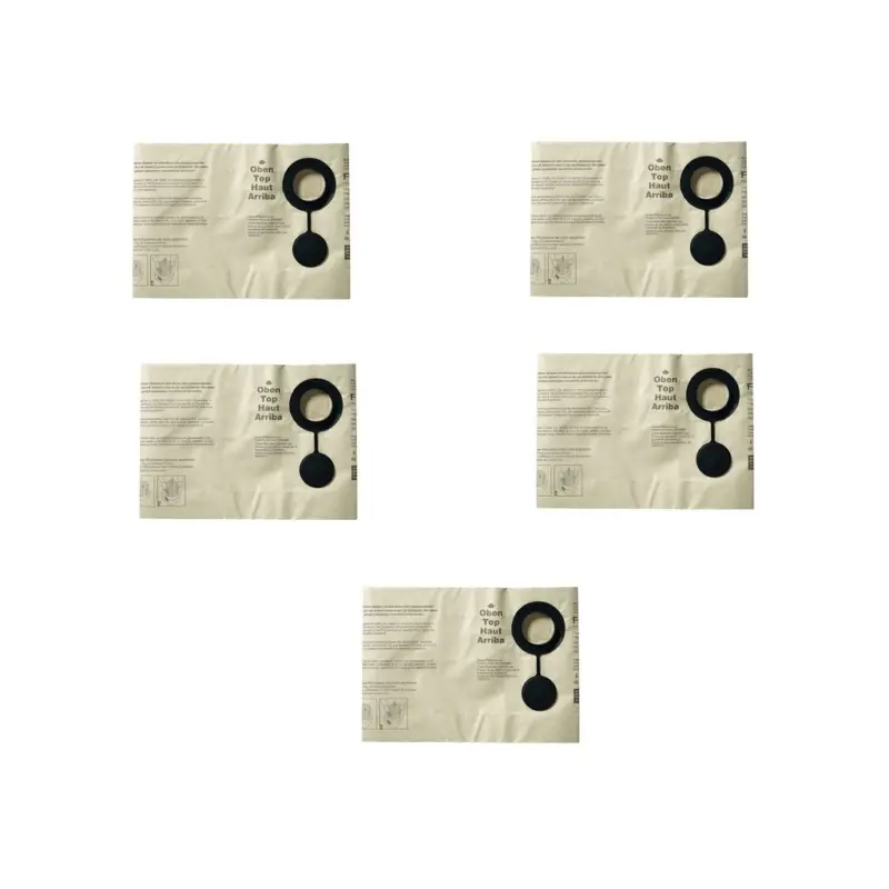 Finale Aktion Festool Zweilagiger Filtersack FIS-SR 5/6 /5 5 Stück für Sauger SR 5 SR 6 483143