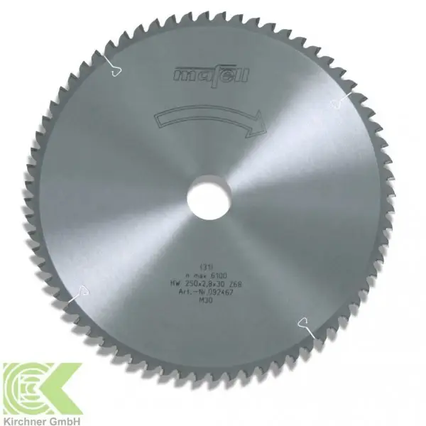 Mafell Sägeblatt HM 250 x 2,8 x 30 mm Z 68 Zugsäge Erika 85 ec 092467 Nur Für Kurze Zeit