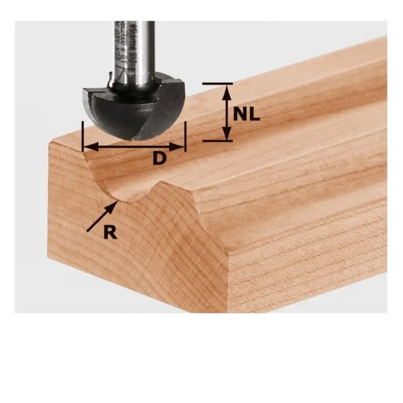 Festool Hohlkehlfräser HM R12,7 S8mm Nr. 490987 Sichere Zahlung