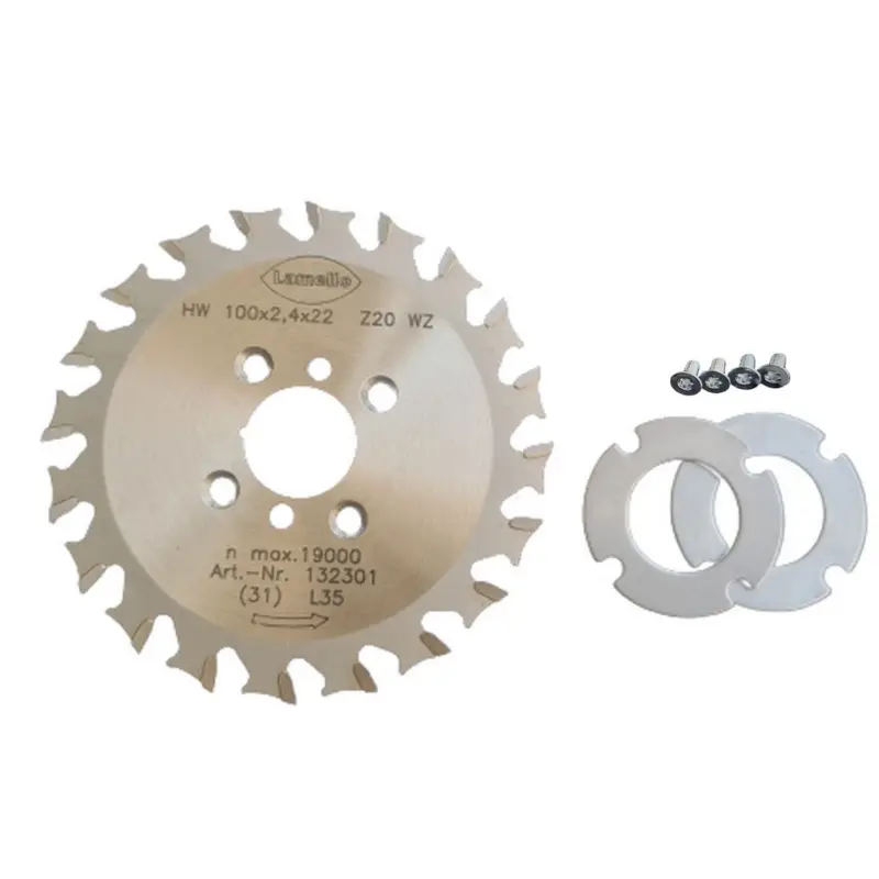 Meistverkauft Lamello HW Sägeblatt Nutfräsmaschine Fugenfräse Fräse 100x2,4x22mm Z20 132350