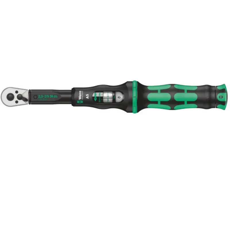 Wera Click-Torque A5 Drehmomentschlüssel Drive 2,5-25 Nm mit Umschaltknarre Saisonangebot