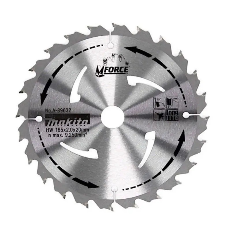 Makita Sägeblatt M-Force HM-Blatt 165mm Z24 A-89632 Tauchsäge Kreissäge SP6000 Jetzt Bestellen