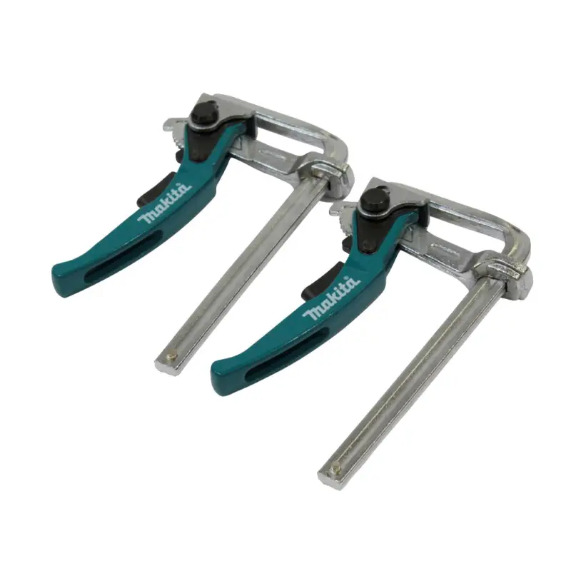 Knallerangebot Makita Schraubzwinge Schnellspannzwinge 199826-6 (2 Stück) für Führungsschiene